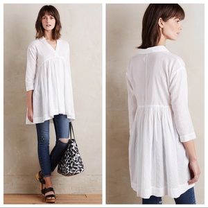 Anthropologie babydoll tunic